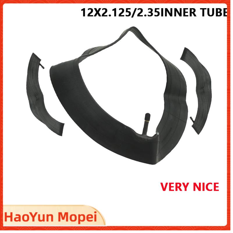 Mountain Biking Tube - 12X2.125/2.35 Fahrradschlauch mit geradem Ventil für