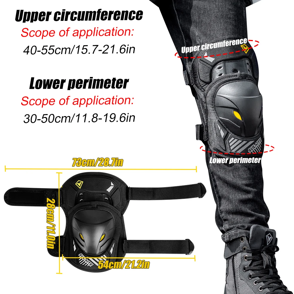 GOMOREON 1 Paar Motorrad-Knie- – Mountain Biking Elbow Pads Bewertung und Preis