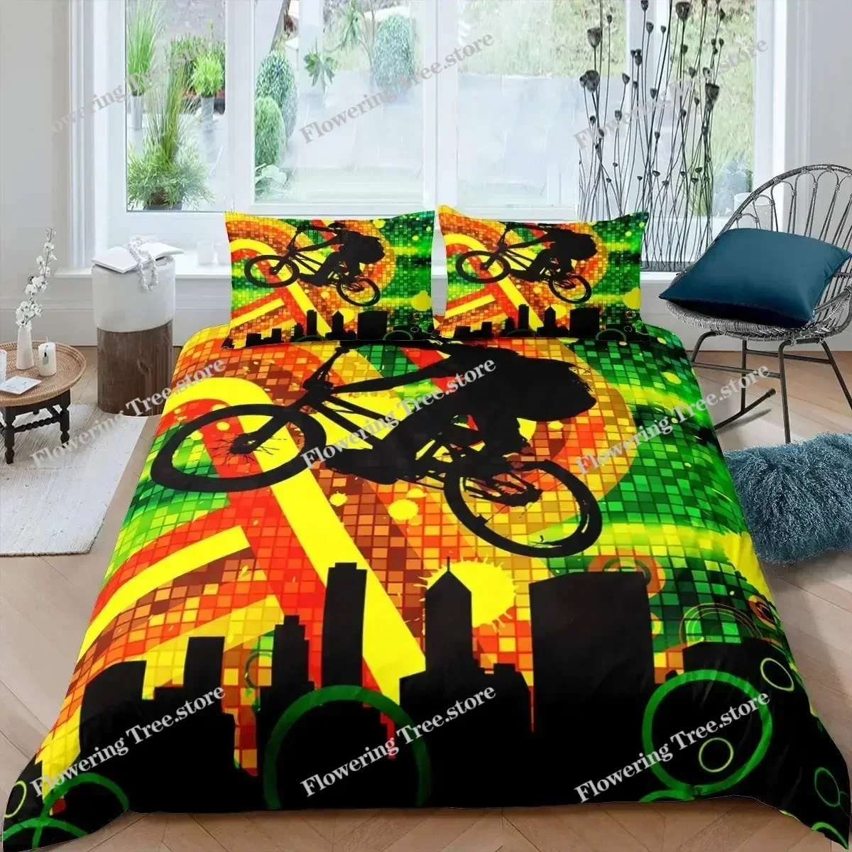 Fahrrad-Bettbezug-Set aus Mikr – Mountain Biking Europe Bewertung und Preis